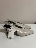 Open hakken  / slingbacks van H&M - maat 39, Schoenen met lage hakken, Zwart, Nieuw, Ophalen of Verzenden