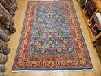 Vintage handgeknoopt perzisch tapijt kirman 333x224, 200 cm of meer, 200 cm of meer, Gebruikt, Rechthoekig