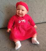 levensechte babypop 53 cm groot baby pop in Kerst kleding, Nieuw, Ophalen of Verzenden, ., Info@selintoys.nl