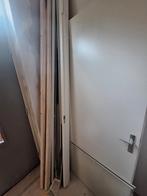 2 nieuwe binnendeuren met kozijnen, Doe-het-zelf en Verbouw, Deuren en Horren, Ophalen, 80 tot 100 cm, 215 cm of meer, Binnendeur