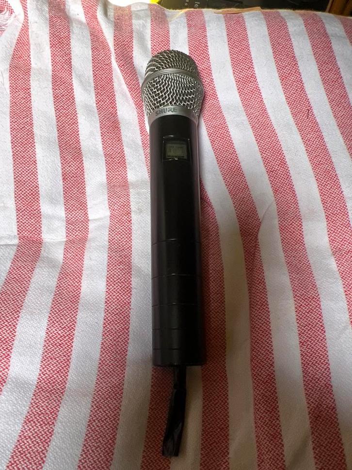 Shure Beta 87 + handhold U2 Draadloze Microfoon, Muziek en Instrumenten, Microfoons, Gebruikt, Zangmicrofoon, Draadloos, Ophalen