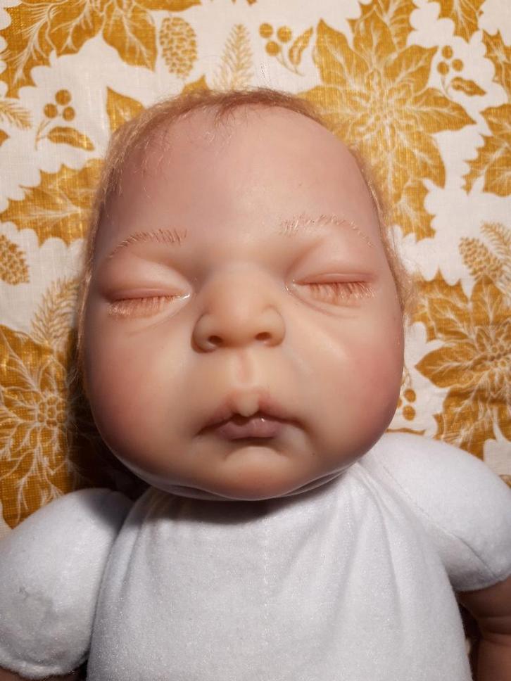 Reborn Meisje, Verzamelen, Poppen, Zo goed als nieuw, Pop, Levensecht of Reborn, Ophalen of Verzenden