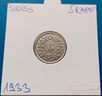 Zwitserland 5 rappen - 1933, Verzenden, Overige landen, Losse munt
