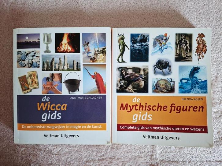 De Wicca Gids De mythische figurengids, Boeken, Esoterie en Spiritualiteit, Zo goed als nieuw, Achtergrond en Informatie, Spiritualiteit algemeen