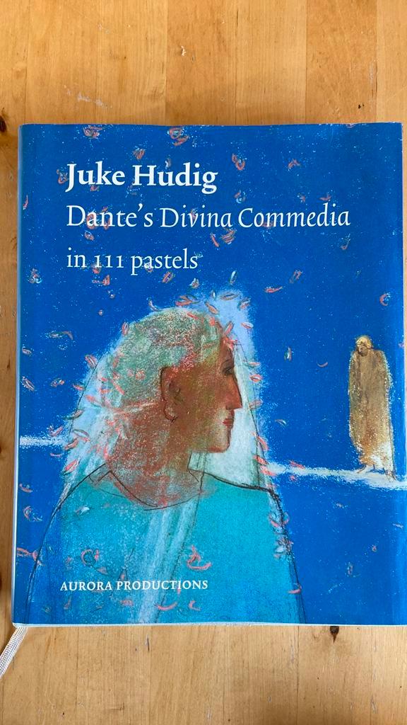 Juke Hudig - Dante's divina commedia in 111 pastels, Boeken, Kunst en Cultuur | Beeldend, Zo goed als nieuw, Ophalen of Verzenden
