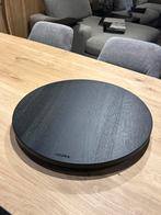 Draaiplateau/ borrelplateau - Eik - Zwart 60 cm, Ophalen of Verzenden, Zo goed als nieuw