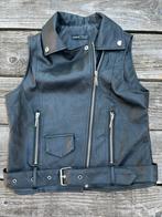Leren gilet maat xs, Kleding | Dames, Bodywarmers, Ophalen of Verzenden, Zo goed als nieuw, Maat 34 (XS) of kleiner, Zwart