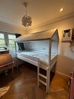 Wit Bedhuisje / Halfhoogslaper 90x200, Kinderen en Baby's, Kinderkamer | Bedden, Ophalen, 85 tot 100 cm, Gebruikt, Hoogslaper of Stapelbed