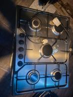 RVS 5-pits gaskookplaat - Inbouw, Ophalen, Gebruikt, Minder dan 85 cm, Inbouw