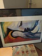 Lijst met poster van schilderwerk Picasso, Ophalen, 75 tot 100 cm, Foto of Poster, 50 tot 75 cm