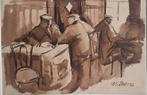 Ies Jacobs Tekening Purmerend Veemarkt Joods Museum, Ophalen, Voor 1940, Gebruikt, Overige onderwerpen