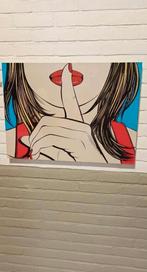 Vintage IKEA Pop Art poster, Sssshhh, Deborah Azzopardi, Ophalen