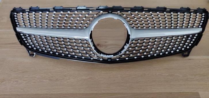Diamond grill voor Mercedes-Benz A-klasse w176 a180 A200 A45, Auto diversen, Tuning en Styling, Ophalen of Verzenden