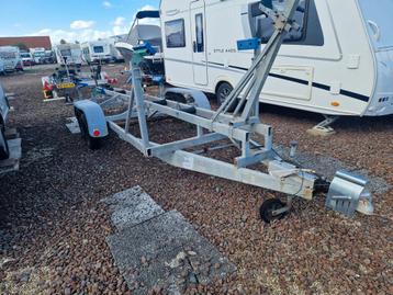 Stallingtrailer met 2x 1250KG assen !!! beschikbaar voor biedingen
