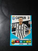 Leonardo bonucci (juventus) panini captain, Verzamelen, Ophalen of Verzenden, Nieuw, Buitenlandse clubs, Poster, Plaatje of Sticker