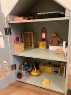 Poppenhuis met accessoires, Ophalen of Verzenden, Zo goed als nieuw, Poppenhuis