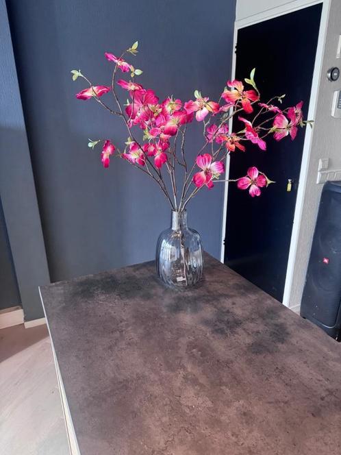 Kunstbloemen incl vaas, Huis en Inrichting, Woonaccessoires | Kunstplanten en Kunstbloemen, Nieuw, Ophalen
