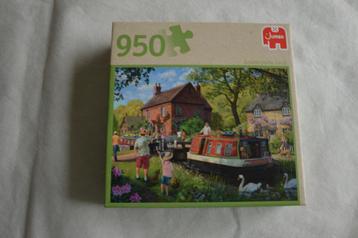 Puzzel: Countryside Lock 1000 stukjes Jumbo beschikbaar voor biedingen