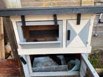 Te koop, solide/stevig zelfgemaakt konijnenhok, Ophalen, Zo goed als nieuw, 90 cm of meer, Konijn