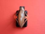 Mooie fijne 14 Kt Gouden Camee Ring - Art Deco maat - 17 1/4, Verzenden, Goud, Ring