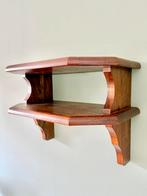 Vintage houten wandplank wandconsole wandkast, Huis en Inrichting, Woonaccessoires | Wandplanken en Boekenplanken, Ophalen of Verzenden