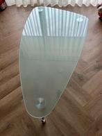 Rolf Benz salontafel, glas, Huis en Inrichting, Tafels | Salontafels, Ophalen, Gebruikt, 100 tot 150 cm, 50 tot 100 cm