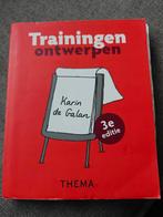 Karin de Galan - Trainingen ontwerpen, Ophalen, Sociale wetenschap, Zo goed als nieuw, Karin de Galan