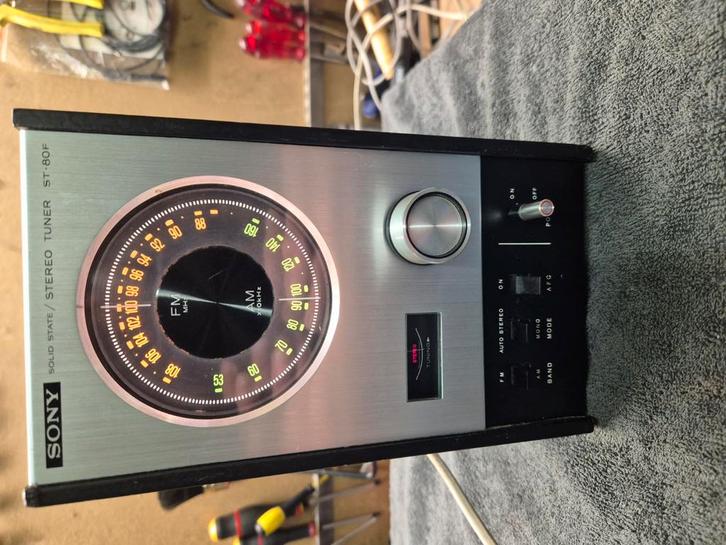 Sony  ST-80F   Tuner, Audio, Tv en Foto, Tuners, Gebruikt, Ophalen of Verzenden
