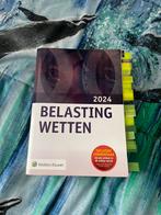 Belastingwetten 2024, Ophalen of Verzenden, Zo goed als nieuw