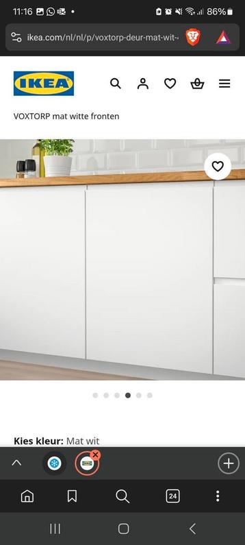 Ikea voxtrop keuken paneel. 60x80cm 