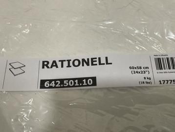 Ikea Rationell 2 planken 60 x 58 cm - 642.501.10 - afbeelding 2