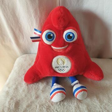 Mascotte Olympische Spelen Paris 2024 knuffel h 25 cm 2507 beschikbaar voor biedingen