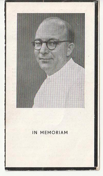 Pater HILBERTS Belfeld Teteringen geinterneerd oorlog 1946, Verzamelen, Bidprentjes en Rouwkaarten, Bidprentje, Verzenden