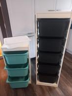 Opbergcombinatie met bakken, Huis en Inrichting, Ophalen, 25 tot 50 cm, 50 tot 100 cm, Minder dan 100 cm