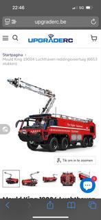 Mould King LEGO Brandweerwagen, Hobby en Vrije tijd, Modelbouw | Auto's en Voertuigen, Overige merken, Groter dan 1:32, Ophalen of Verzenden