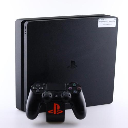 PlayStation 4 Slim 1TB, Spelcomputers en Games, Spelcomputers | Sony PlayStation 4, Zo goed als nieuw