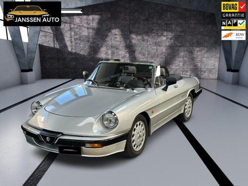 Alfa Romeo Spider 2.0 QV NL Auto, Leder, Sportpakket, Zeer n, Auto's, Alfa Romeo, Bedrijf, Te koop, Spider, Lederen bekleding