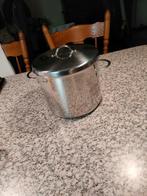 Sigg Kookpan RVS 22 cm!, Ophalen of Verzenden, Zo goed als nieuw, Rvs, Kookpan of Snelkookpan