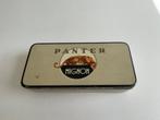 Vintage sigarendoosje / oud blikje sigaren panter mignon., Ophalen, Zo goed als nieuw, Tabaksdoos of Verpakking
