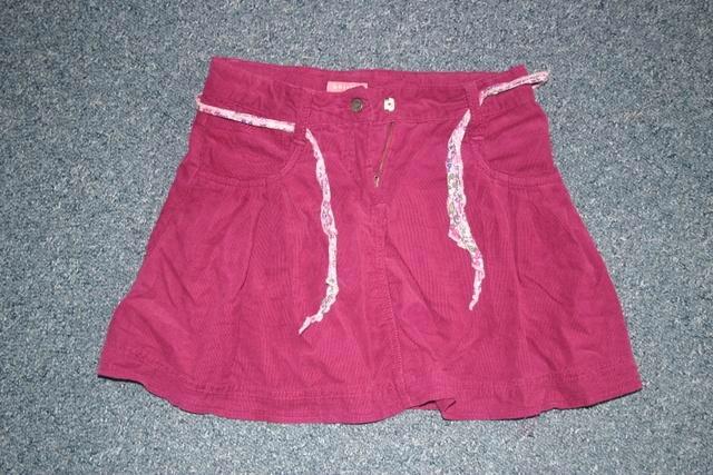 Leuke paarse Review rok, mt 122-128, ZGAN, Kinderen en Baby's, Kinderkleding | Maat 122, Zo goed als nieuw, Meisje, Jurk of Rok