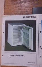 Erres Koelkast - Verschillende Modellen met prijslijst Erres, Ophalen of Verzenden, Gebruikt