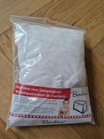 Bambino Klamboe voor campingbed beschikbaar voor biedingen