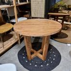 Ronde Eettafel Nahla Massief Acaciahout 90 cm van Kave Home, Antiek en Kunst, Antiek | Meubels | Tafels, Ophalen