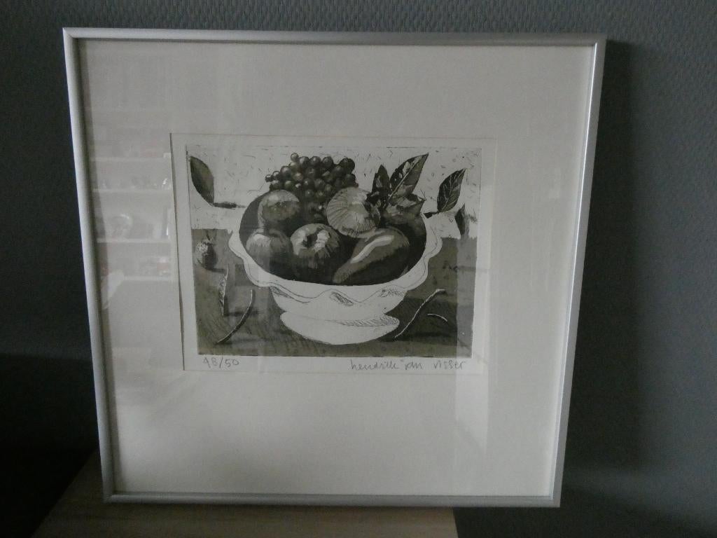 Potlood tekening van Hendrik Jan Visser, Ophalen of Verzenden