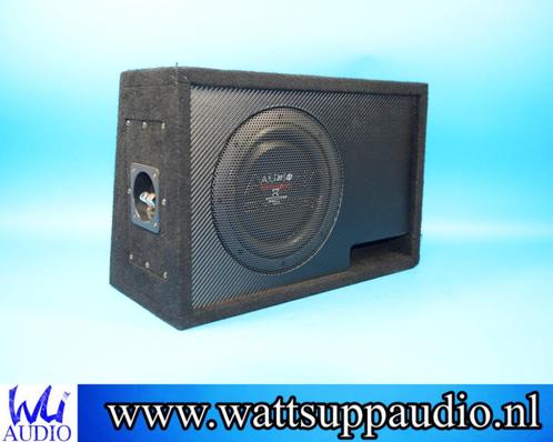 Audio System R08 BR 8 inch subwoofer FLAT / Gepoort R 08, Auto diversen, Autospeakers, Zo goed als nieuw, Ophalen of Verzenden