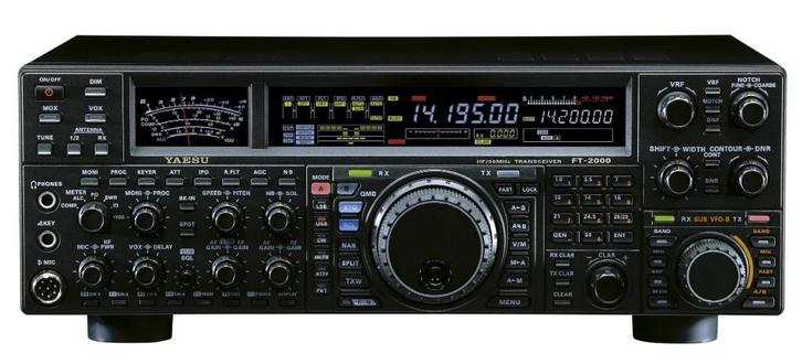 Yaesu FT-2000 HF transceiver all mode, met 3 mnd gar., Telecommunicatie, Zenders en Ontvangers, Gebruikt, Zender en Ontvanger