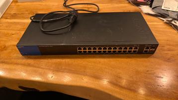 Linksys LGS326P 26-poorts Smart Gigabit PoE+ Switch beschikbaar voor biedingen