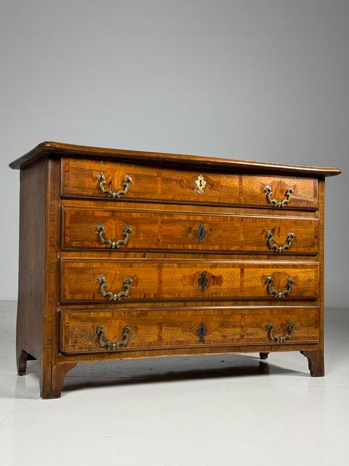 Ladekast Commode Italiaans 18e eeuw antiek, Huis en Inrichting, Kasten | Ladekasten, Gebruikt, Minder dan 100 cm, 25 tot 50 cm
