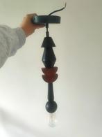Hanglamp, zwart, Ophalen, Zo goed als nieuw, Hout, Minder dan 50 cm