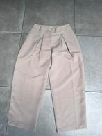 COLLECTION PIMKLE BEIGE WIDE LEG BROEK PANTALON MAAT 44, Kleding | Dames, Broeken en Pantalons, Beige, Maat 42/44 (L), Ophalen of Verzenden